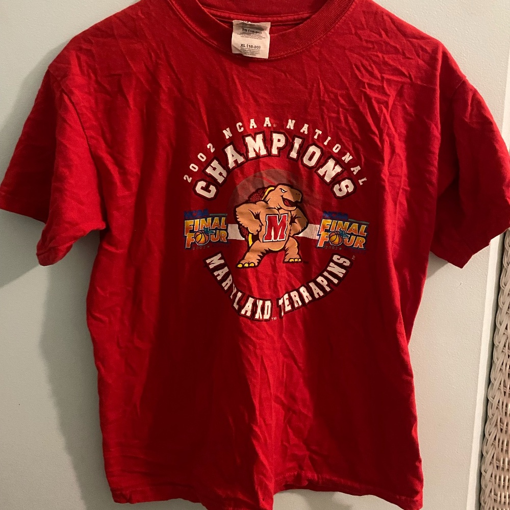 Univ. of Maryland Terps Basketball Tshirt